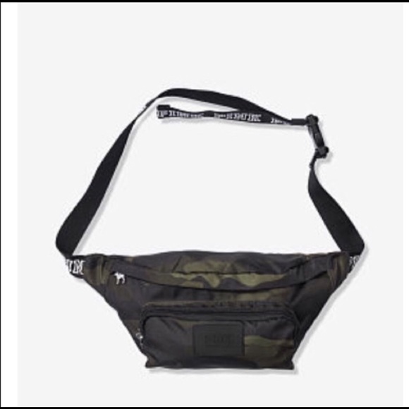 PINK Camouflage Tee, Bling Leggings and Pouch - Picture 2 of 5